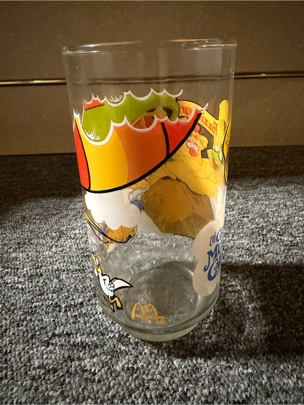 McDonalds Vintage 1981 The Great Muppet Caper Kermit the Frog Glass